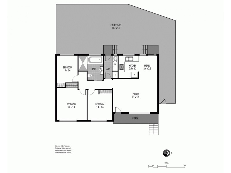 13 Woolard Road, Springfield NSW 2250 Floorplan