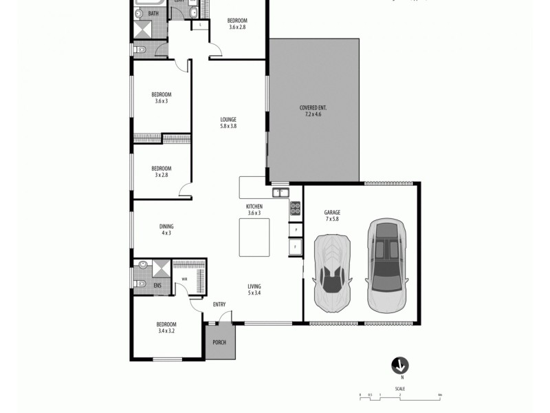 5 Roma Place, Woongarrah NSW 2259 Floorplan