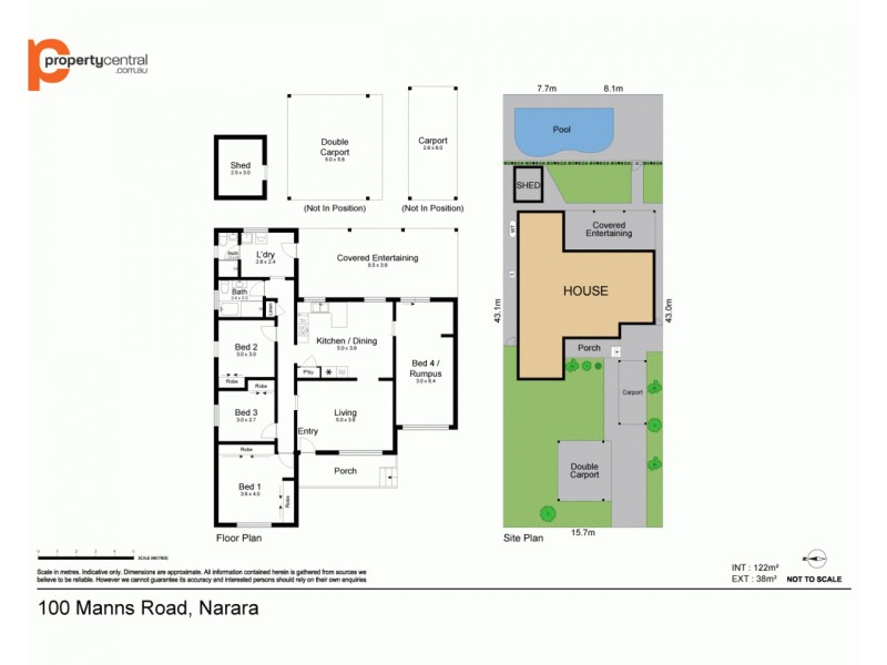 100 Manns Road, Narara NSW 2250 Floorplan