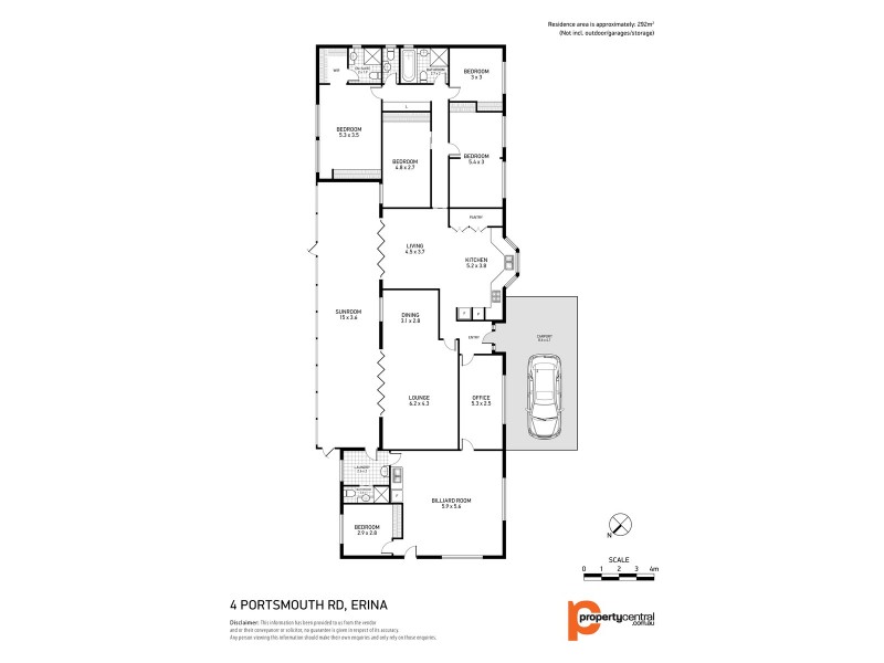 4 Portsmouth Road, Erina NSW 2250 Floorplan