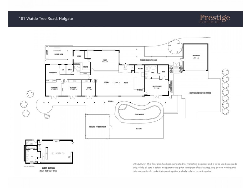 181 Wattle Tree Road, Holgate NSW 2250 Floorplan