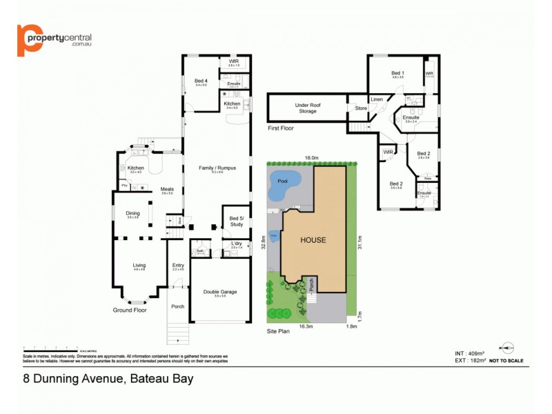 8 Dunning Avenue, Bateau Bay NSW 2261 Floorplan