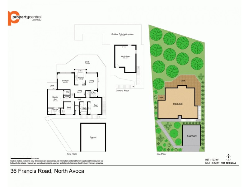 36 Francis Road, North Avoca NSW 2260 Floorplan