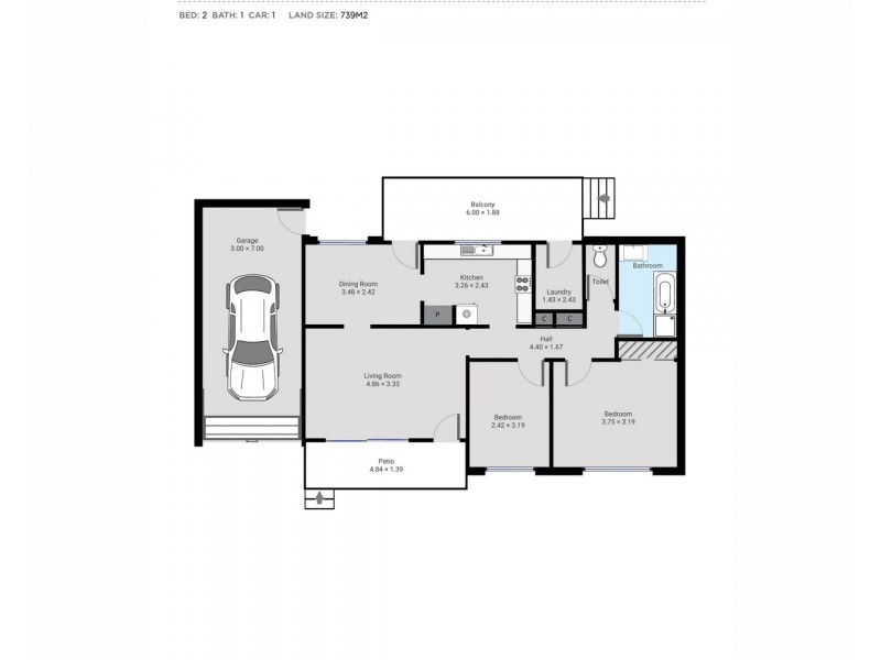 12 Veronica Crescent, Wyoming NSW 2250 Floorplan