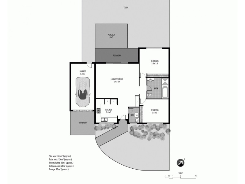 18/16-20 Alex Close, Ourimbah NSW 2258 Floorplan