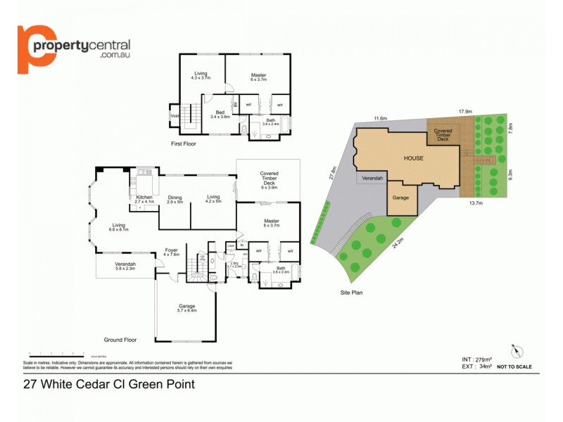27 White Cedar Close, Green Point NSW 2251 Floorplan