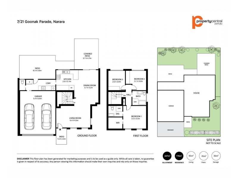 7/21 Goonak Parade, Narara NSW 2250 Floorplan