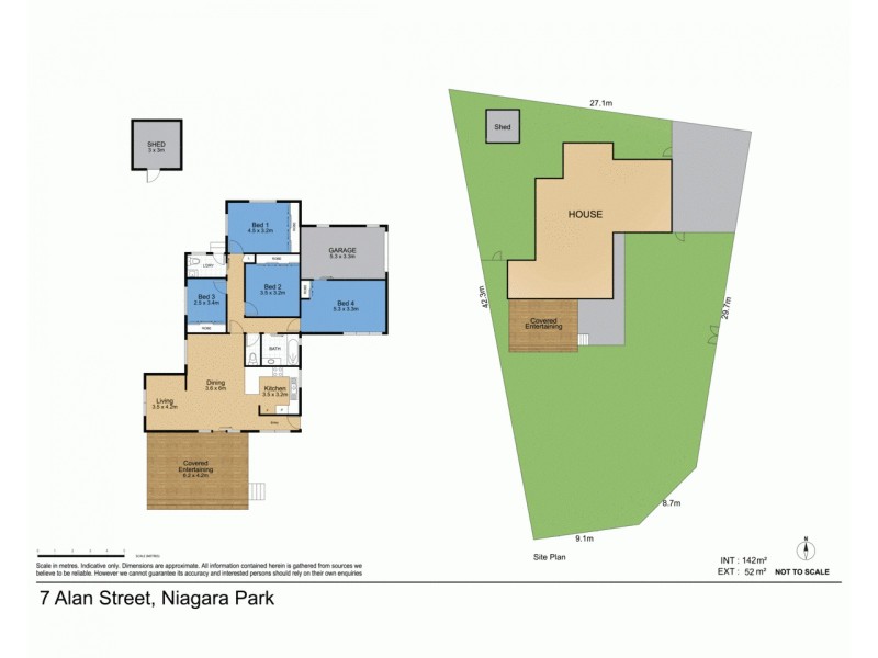 7 Alan Street, Niagara Park NSW 2250 Floorplan
