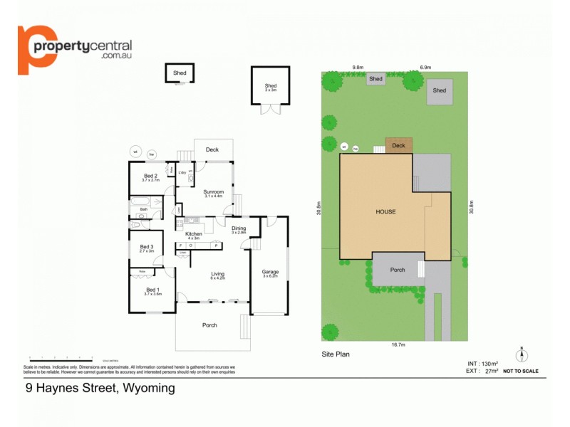 9 Haynes Street, Wyoming NSW 2250 Floorplan