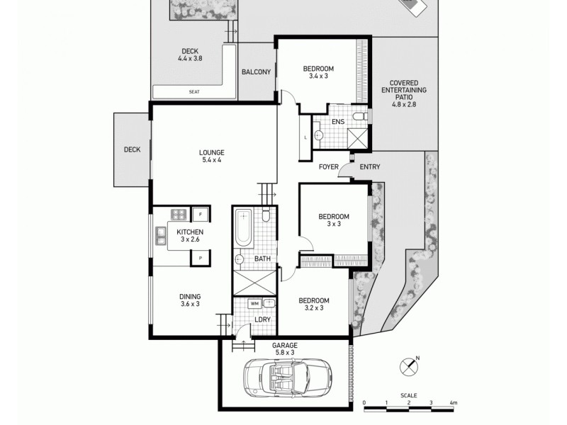 3/93 Old Gosford Road, Wamberal NSW 2260 Floorplan