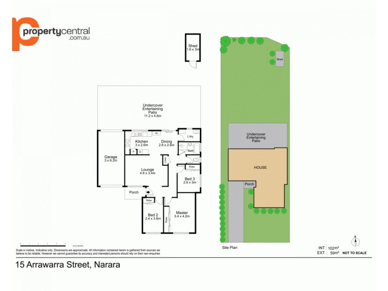 15 Arrawarra Street, Narara NSW 2250 Floorplan
