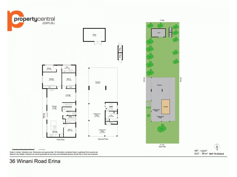 36 Winani Road, Erina NSW 2250 Floorplan
