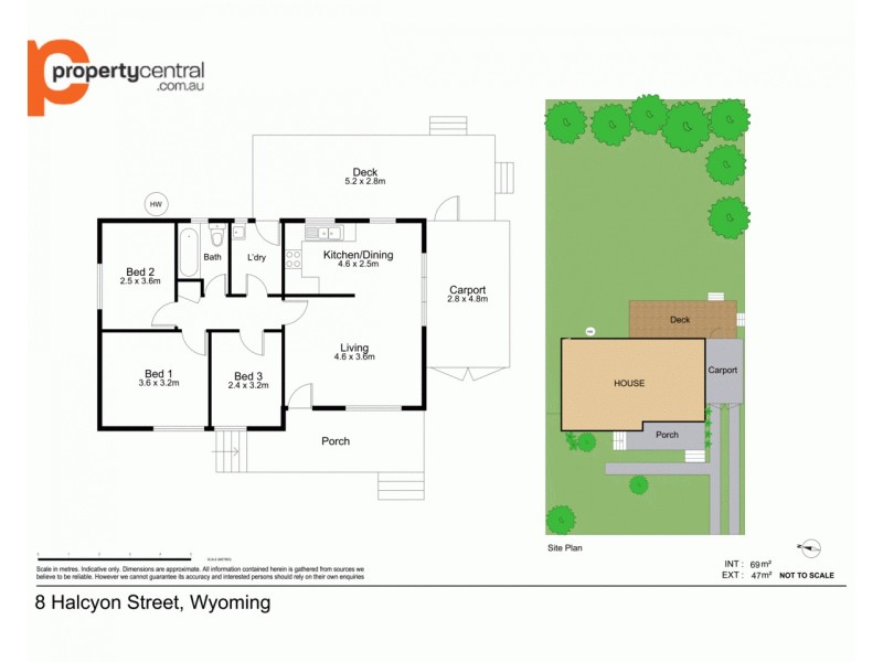 8 Halcyon Street, Wyoming NSW 2250 Floorplan
