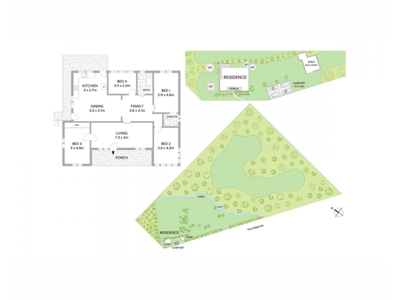 129 The Ridgeway, Lisarow NSW 2250 Floorplan