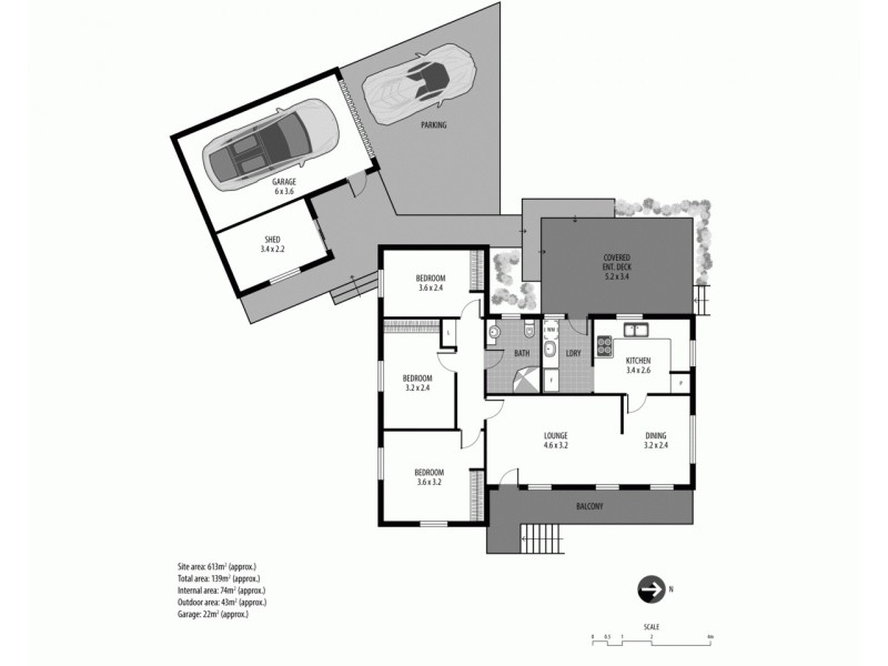 23 Roslyn Street, Springfield NSW 2250 Floorplan