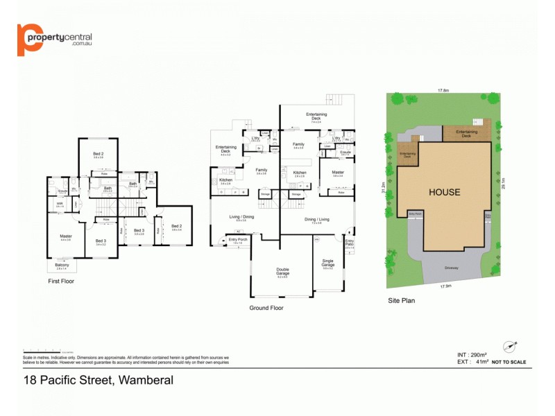 18 Pacific Street, Wamberal NSW 2260 Floorplan