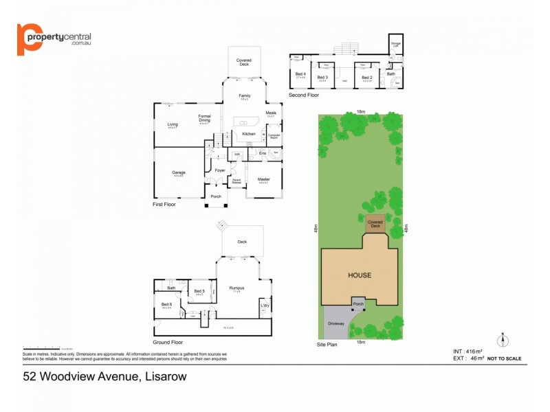 52 Woodview Avenue, Lisarow NSW 2250 Floorplan