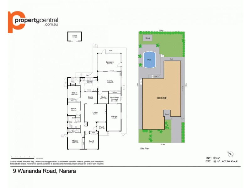 9 Wananda Road, Narara NSW 2250 Floorplan