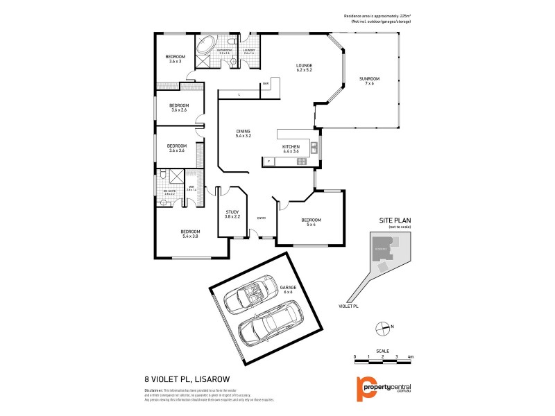 8 Violet Place, Lisarow NSW 2250 Floorplan