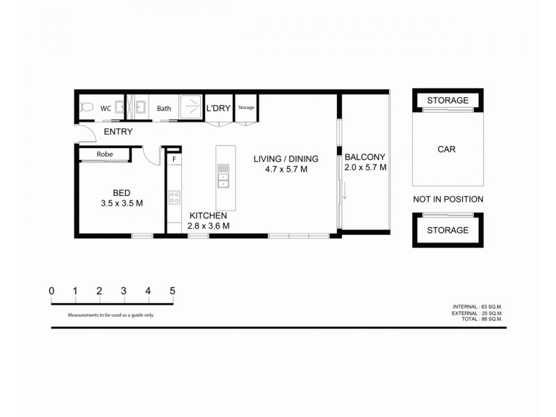 19B/46 Frederick Street, Point Frederick NSW 2250 Floorplan