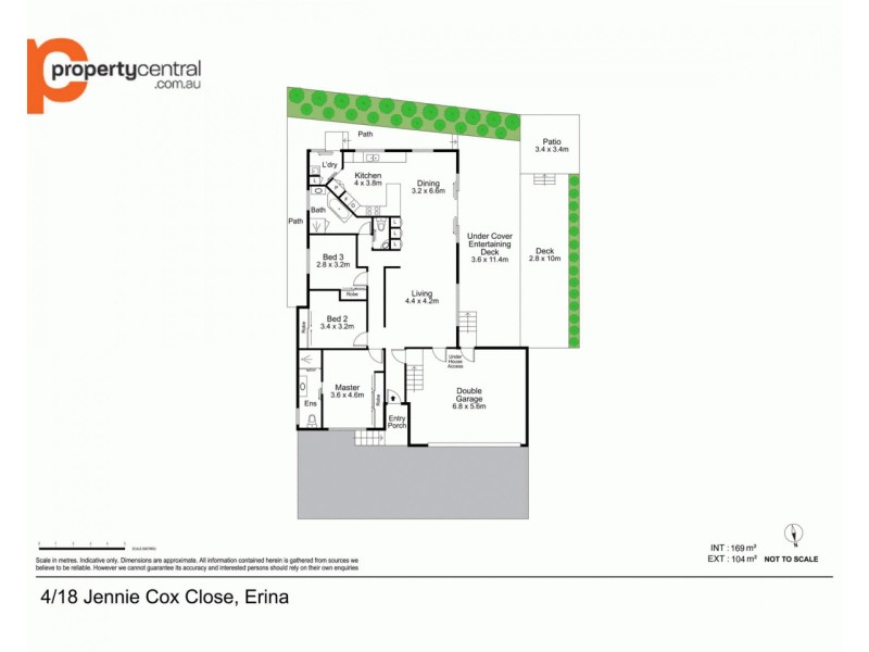 4/18 Jennie Cox Close, Erina NSW 2250 Floorplan