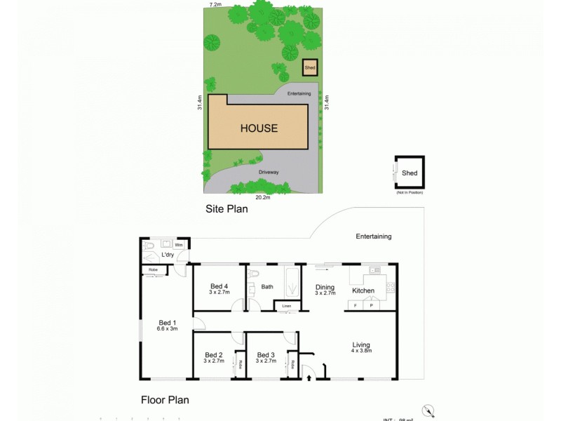 72 James Sea Drive, Green Point NSW 2251 Floorplan