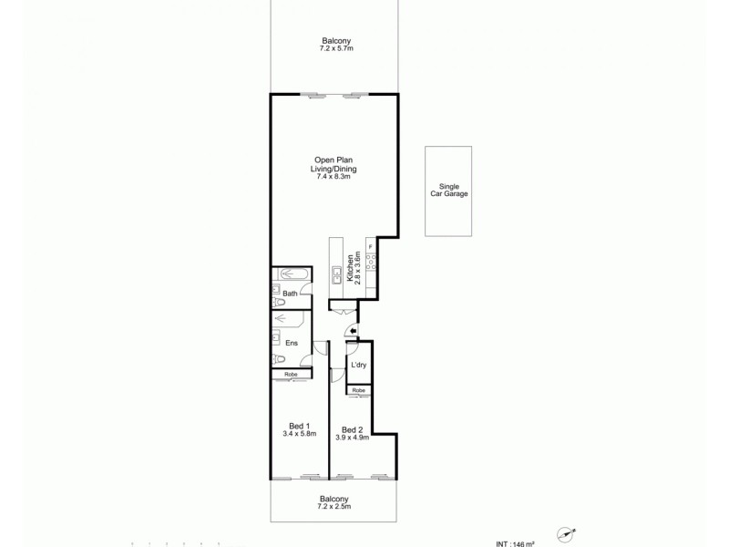 14/2-6 Warrigal Street, The Entrance NSW 2261 Floorplan