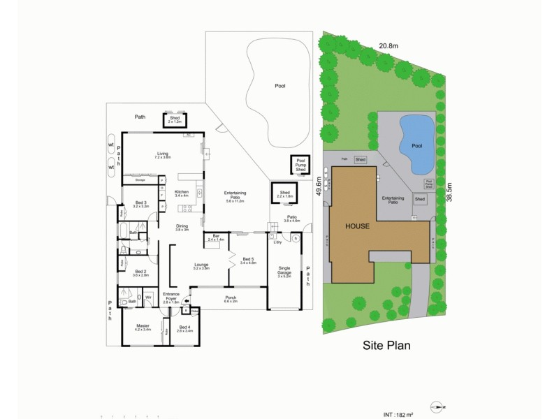 4 Letitia Close, Green Point NSW 2251 Floorplan