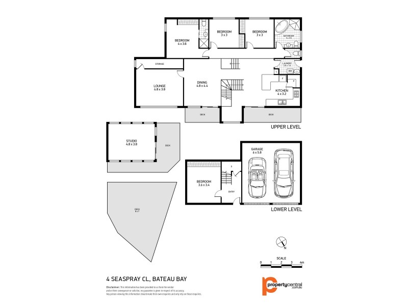 4 Seaspray Close, Bateau Bay NSW 2261 Floorplan