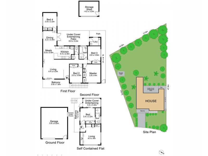 17 Cheryl Avenue, Terrigal NSW 2260 Floorplan