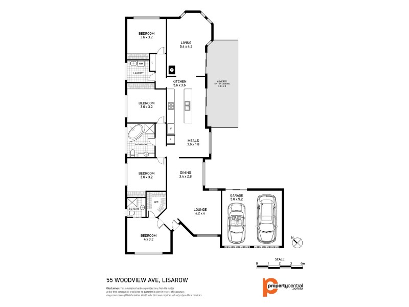 55 Woodview Avenue, Lisarow NSW 2250 Floorplan