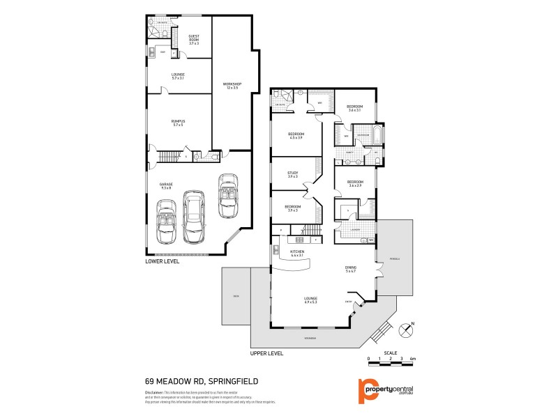 69 Meadow Road, Springfield NSW 2250 Floorplan