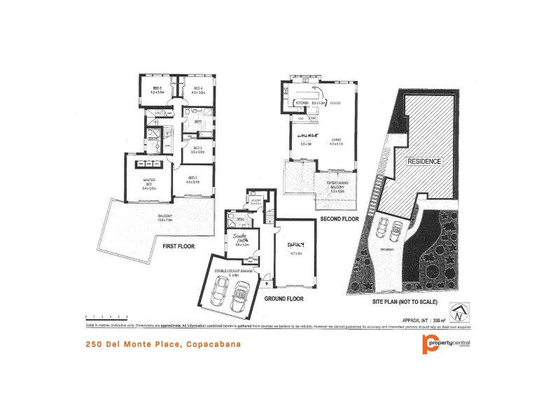 250 Del Monte Place, Copacabana NSW 2251 Floorplan