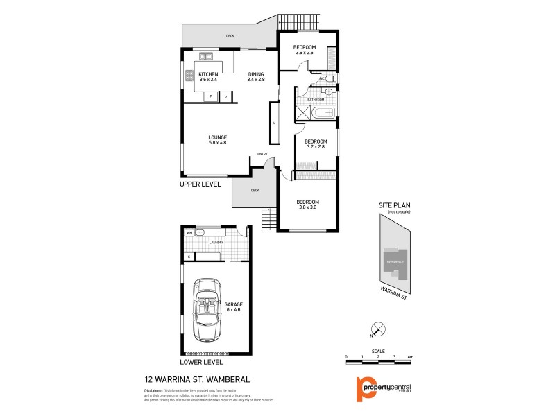 12 Warrina Street, Wamberal NSW 2260 Floorplan
