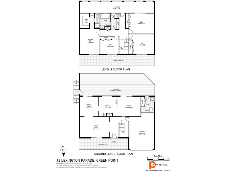 12 Lexington Parade, Green Point NSW 2251 Floorplan