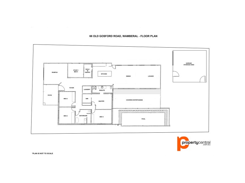 68 Old Gosford Road, Wamberal NSW 2260 Floorplan