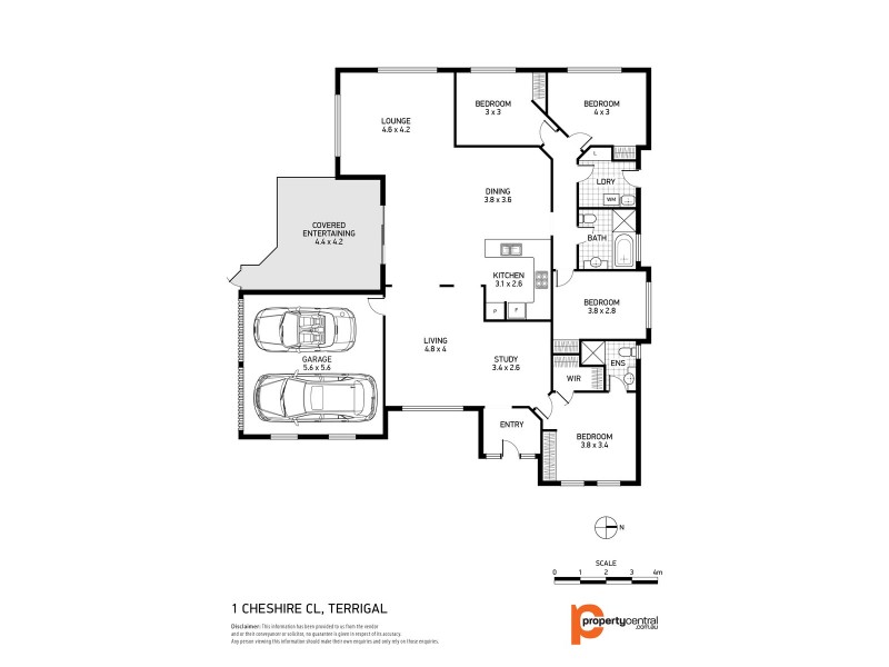 1 Cheshire Close, Terrigal NSW 2260 Floorplan