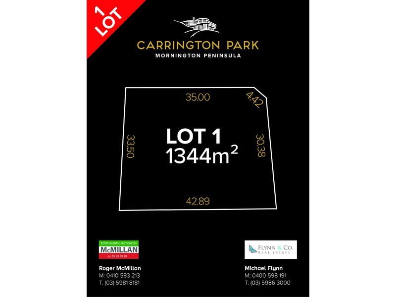 Lot 1, 40-52 Elizabeth Dve, Rosebud VIC 3939