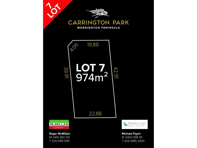 Lot 1, 40-52 Elizabeth Dve, Rosebud VIC 3939