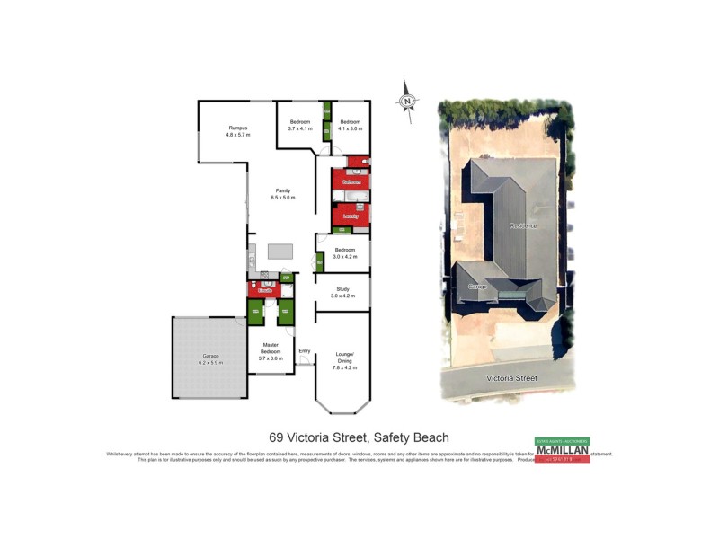 69 Victoria Street, Safety Beach VIC 3936 Floorplan
