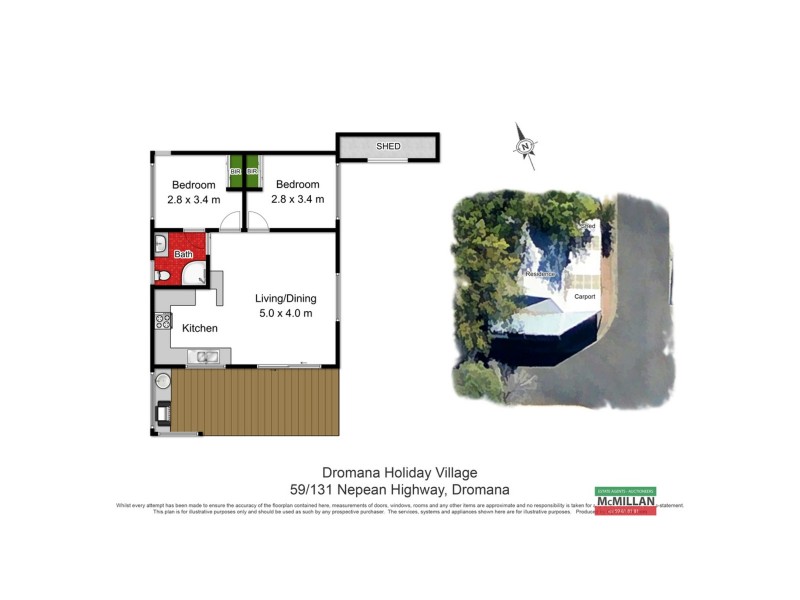 59/131 Nepean Highway, Dromana VIC 3936 Floorplan