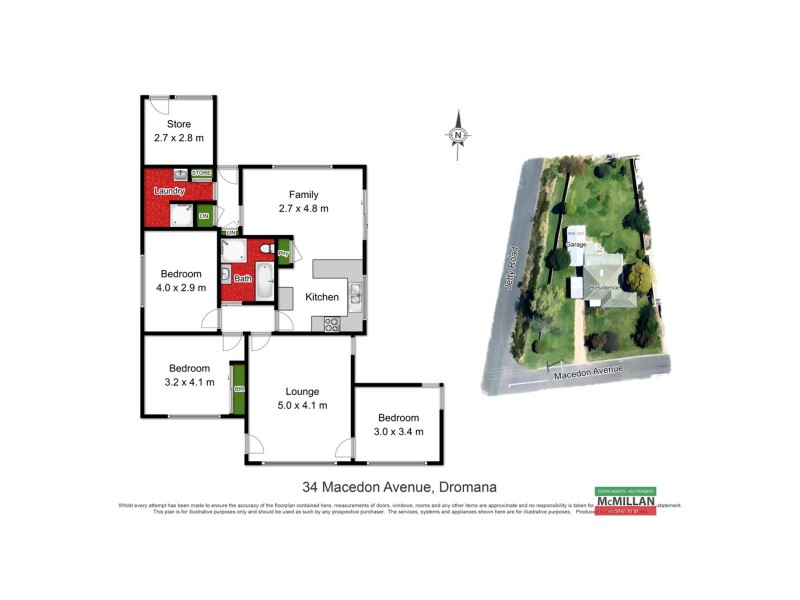 34 Macedon Avenue, Dromana VIC 3936 Floorplan