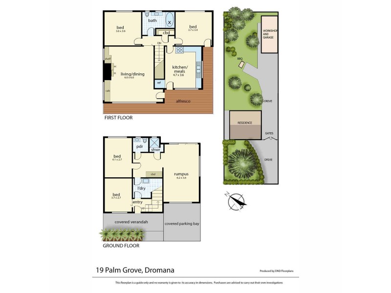 19 Palm Grove, Dromana VIC 3936 Floorplan