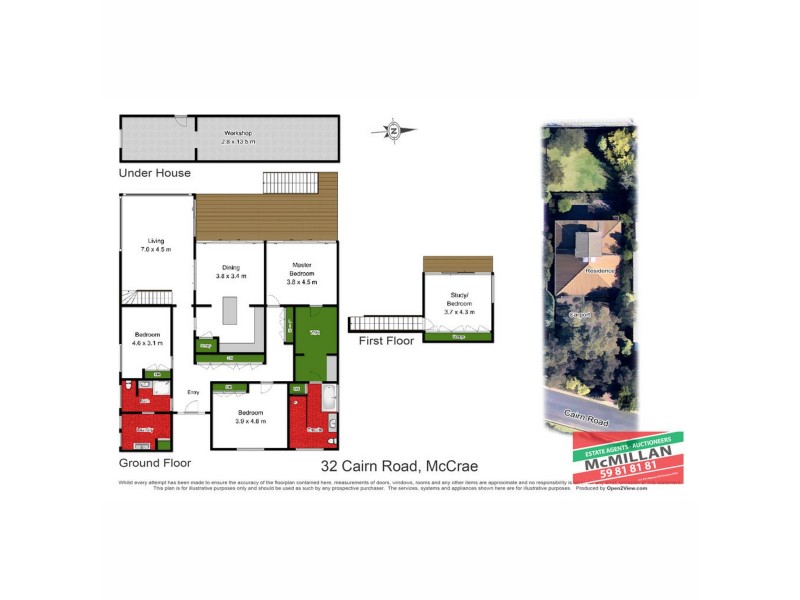 32 Cairn Road, Mccrae VIC 3938 Floorplan