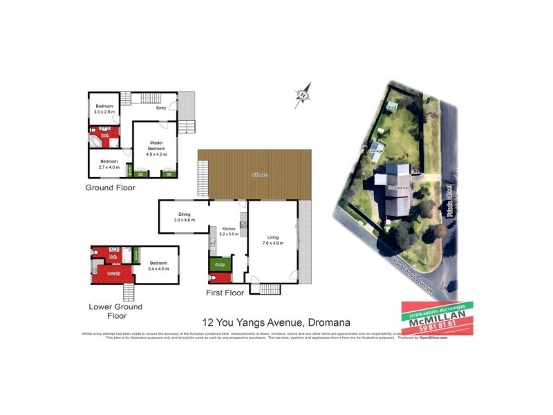 12 You Yangs Avenue, Dromana VIC 3936 Floorplan
