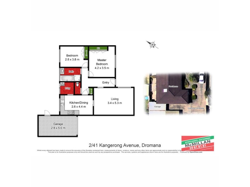 2/41 Kangerong Avenue, Dromana VIC 3936 Floorplan