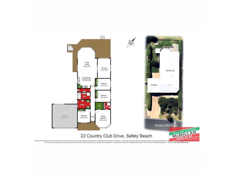 22 Country Club Drive, Safety Beach VIC 3936 Floorplan
