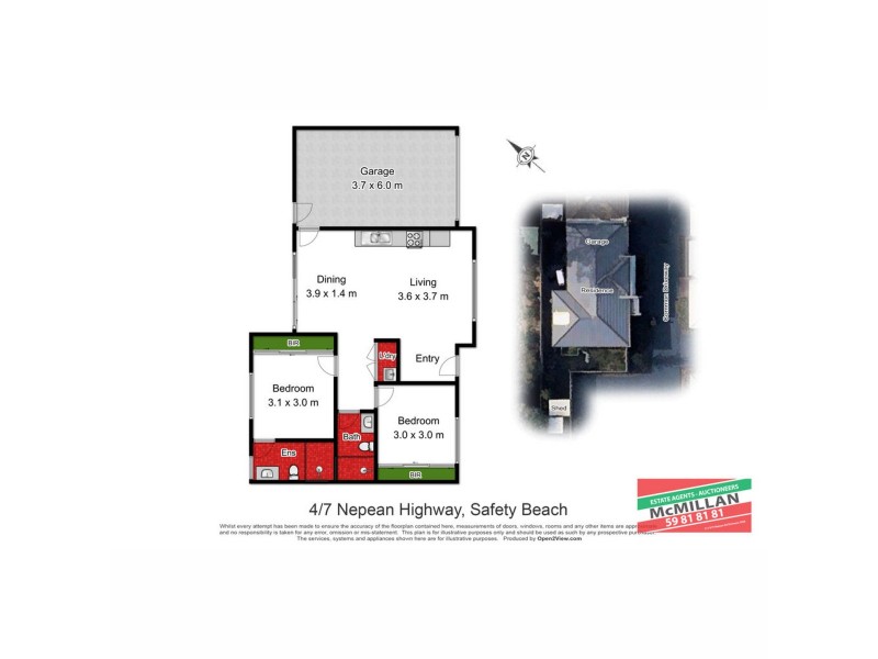 4/7 Nepean Highway, Safety Beach VIC 3936 Floorplan