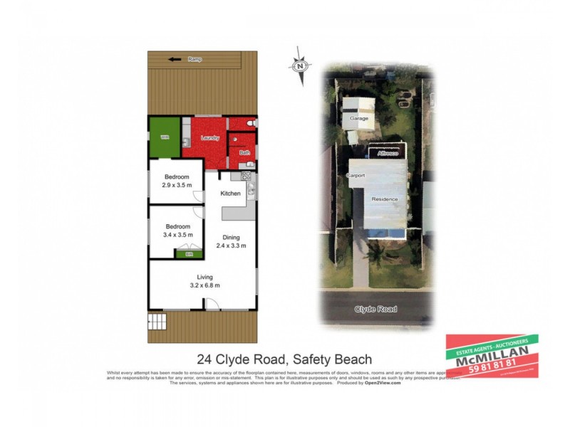 24 Clyde Road, Safety Beach VIC 3936 Floorplan