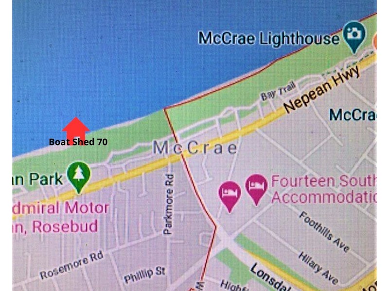 Boatshed 70 Section 6 Point Nepean Road, Rosebud VIC 3939